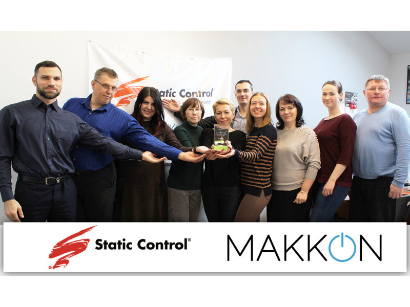 Нагорода від Static Control "Досягнення мети у 2019 році"!