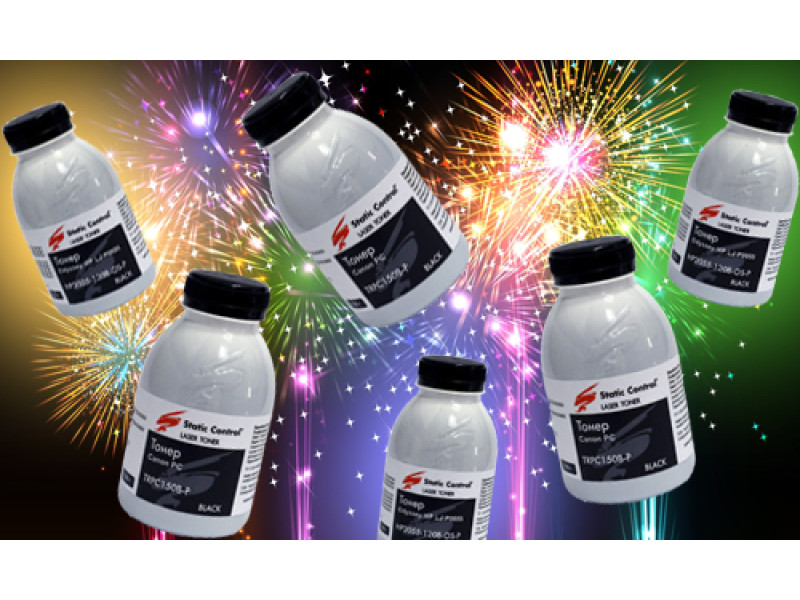 Фасованный тонер Static Control - расширение ассортимента