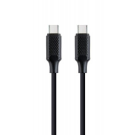 Кабель Cablexpert CC-USB2-CMCM60-1.5M, Power Delivery (PD), до 60 Ватт C-тато/C-тато, 1,5 м.