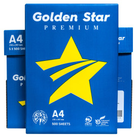 офісний папір 75 г/м2, A4, 500 арк, клас С Golden Star