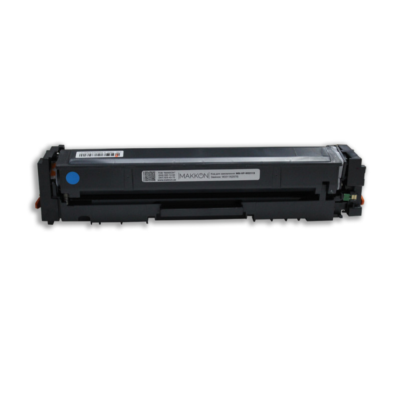 картридж MAKKON совместимый аналог HP W2211X (207X) cyan