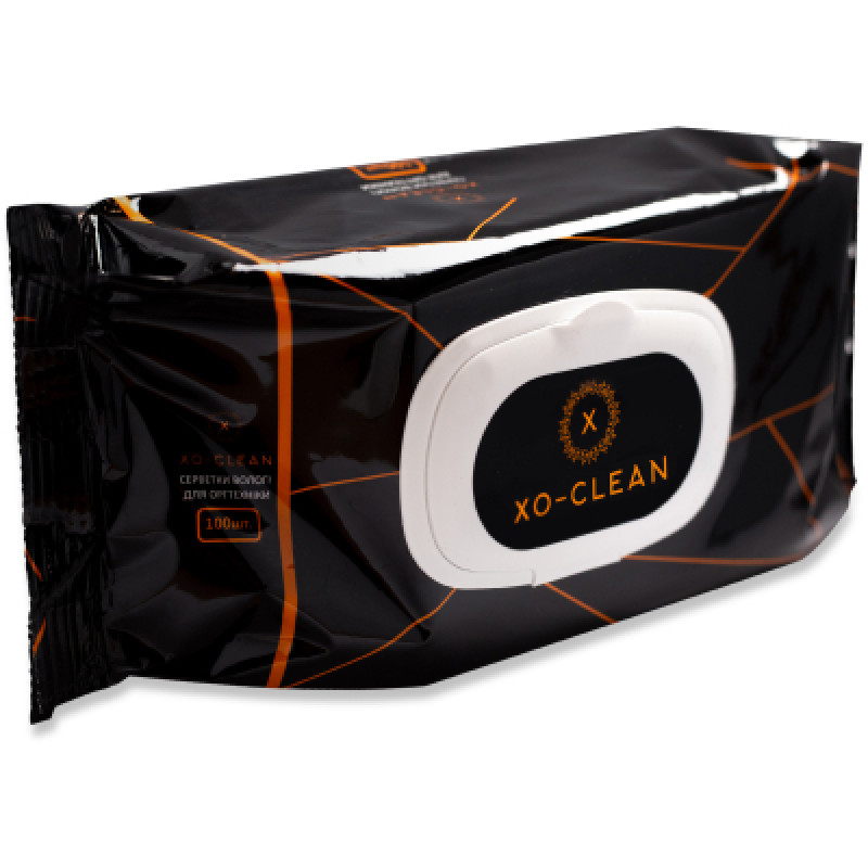Влажные салфетки для оргтехники XoKo XO-Clean с клапаном 1 упаковка, 100 шт