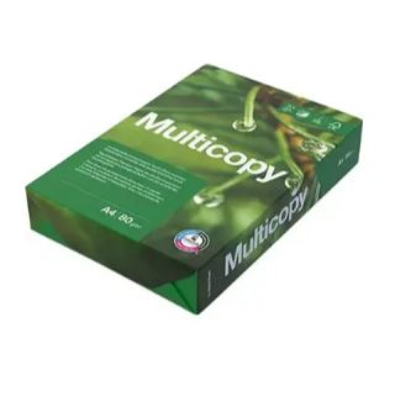 офисная бумага 80 г/м2, A4, 500 л, класc А Multicopy