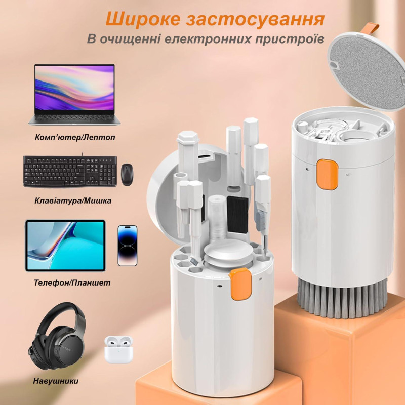 Многофункциональный набор XoKo Clean set 1000 для чистки техники, электроники и гаджетов 20 в 1