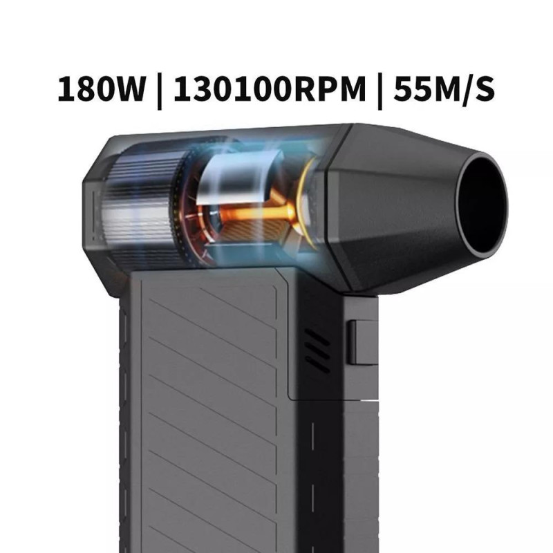 Турбовентилятор Turbo Jet Fan CL-02V 2 в 1 з функцією пилососа