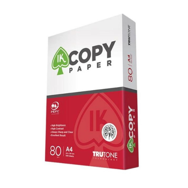 офісний папір 80 г/м2, A4, 500 арк, клас B Copy IK