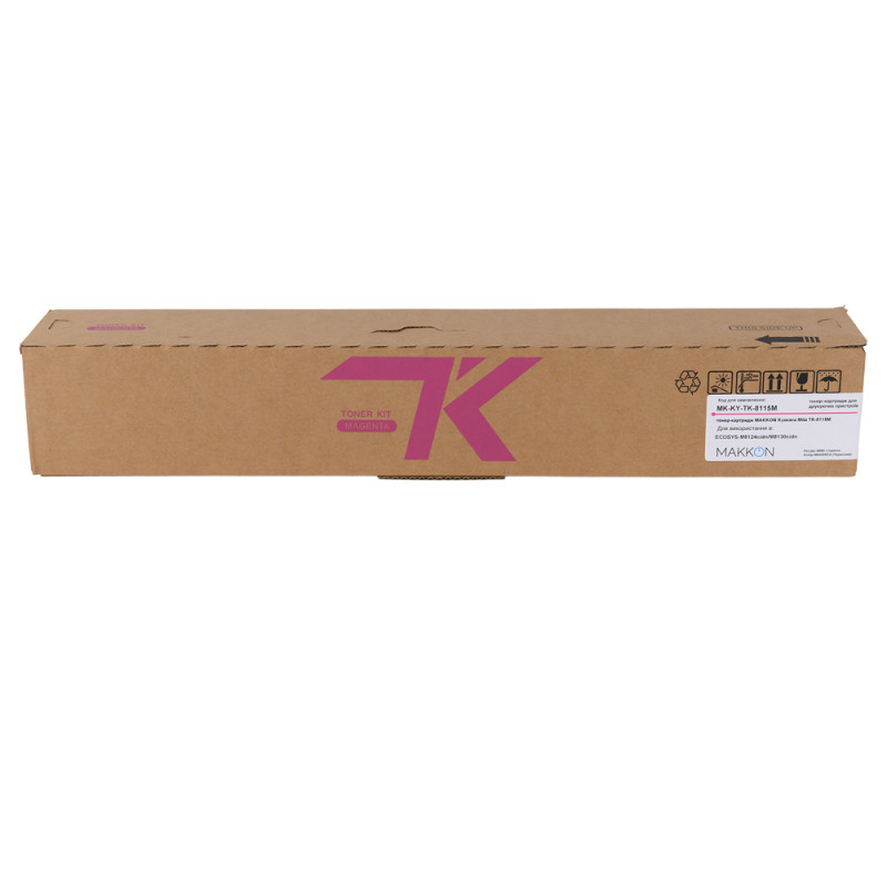 тонер-картридж MAKKON Kyocera Mita TK-8115M для ECOSYS-M8124cidn/M8130cidn Magenta, MK-KY-TK-8115M