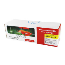 картридж MAKKON сумісний аналог HP СE312A (126A), Canon 729 жовтий