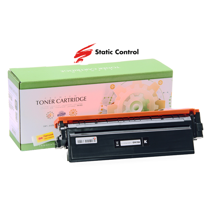 картридж Static Control сумісний аналог HP CF410A (410A), Canon 046 чорний