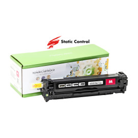 картридж Static Control відновлений HP CF213A (131A)/CB543A (125A)/CE323A (128A), Canon 716/731 червоний