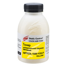 тонер универсальный Odyssey HP/Canon 150г yellow (фасованный) Static Control
