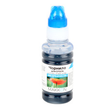 чернила для Epson EcoTank L1110/L3100/L3150 (C13T00S24A) (103) 70 мл Makkon блакитне