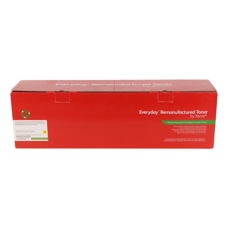 картридж Xerox Everyday совместимый аналог HP CE342A (651A)/CE272A (650A)/CE742A (307A) yellow