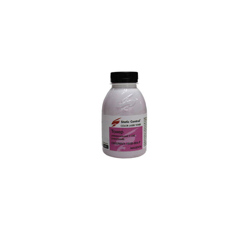тонер универсальный Okidata 3 (Glossy) 100г magenta (фасованный) Static Control