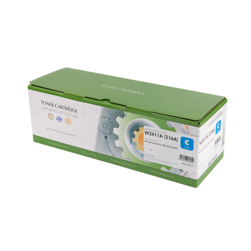 картридж Static Control совместимый аналог HP W2411A (216A) cyan