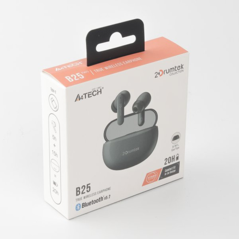 Беспроводная гарнитура B25, цвет темно-серый
